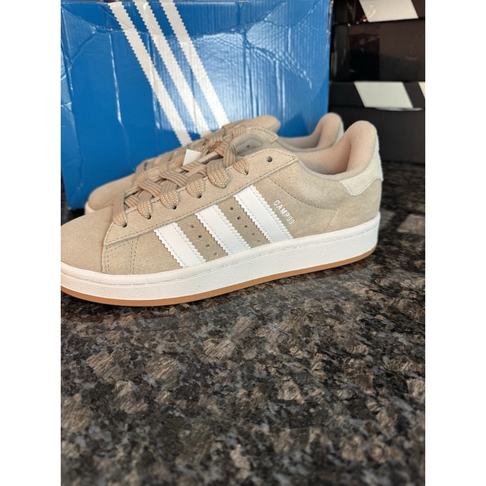 NEW adidas Originals Campus‎ 00S J Wonder Beige Gum Kids Youth Women JI4461 6.5Y